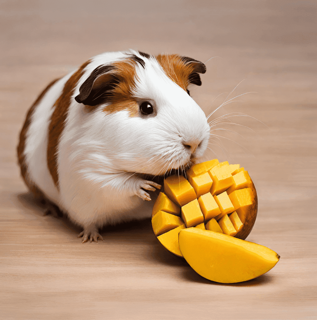 can guinea pigs have mango